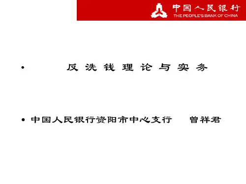 反洗钱理论与实务