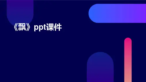 《飘》ppt课件