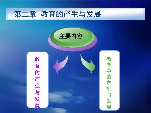 教育学第二章