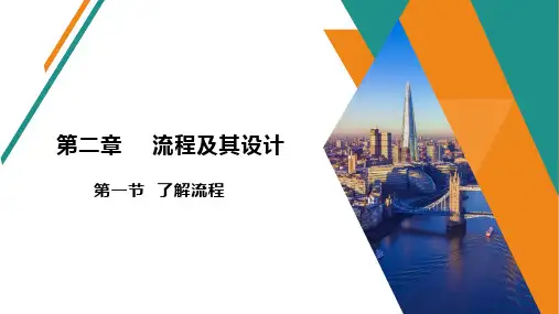 通用技术  必修2  第二章  流程及其设计  第一节 了解流程