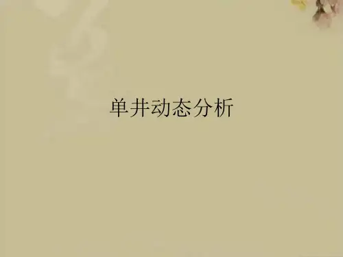 单井动态分析
