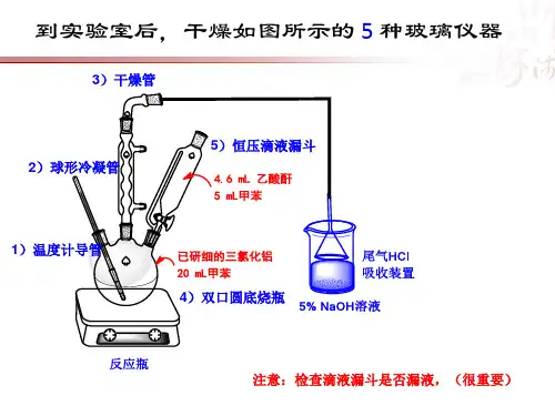 实验九  对甲基苯乙酮的制备