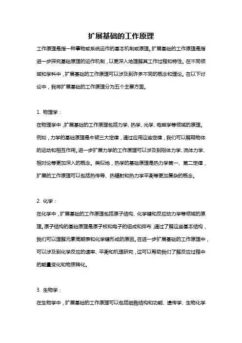 扩展基础的工作原理