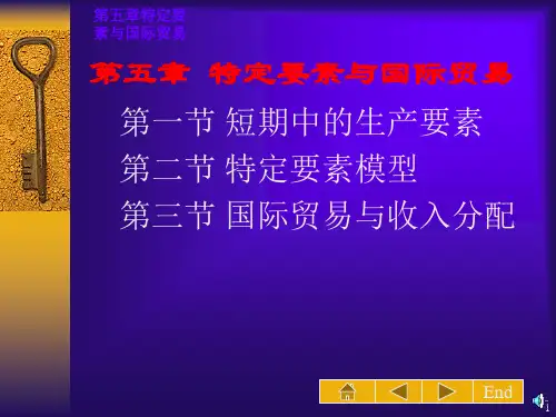 05《国际经济学》第五章
