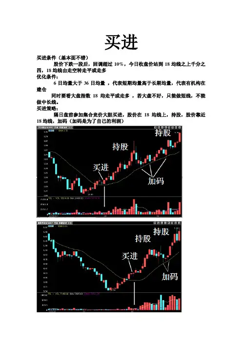 18天均线法
