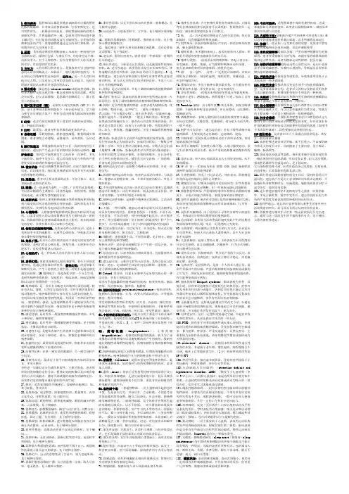 精神病名词解释