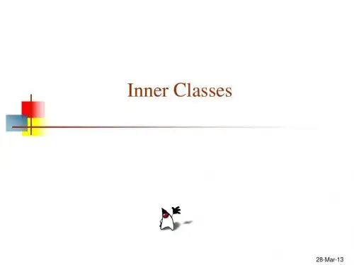 Inner classes