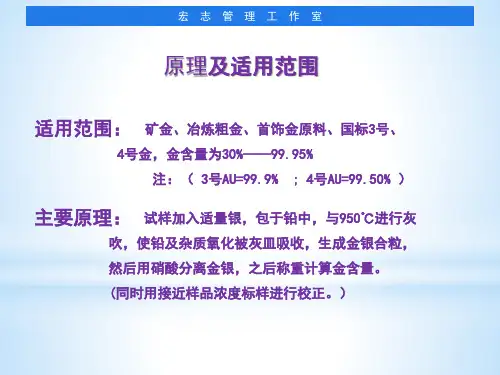 火试金法(实用版)精品PPT课件
