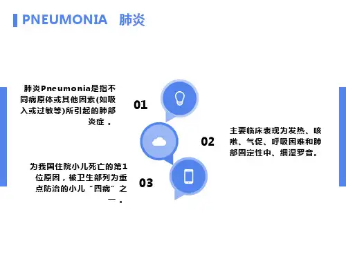 呼吸系统疾病：支气管肺炎
