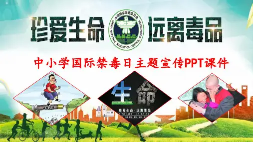 中小学国际禁毒日主题宣传(精品)PPT课件《珍爱生命  远离毒品》2021