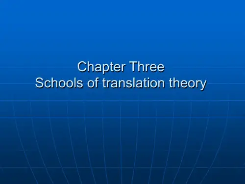 Chapter Three
