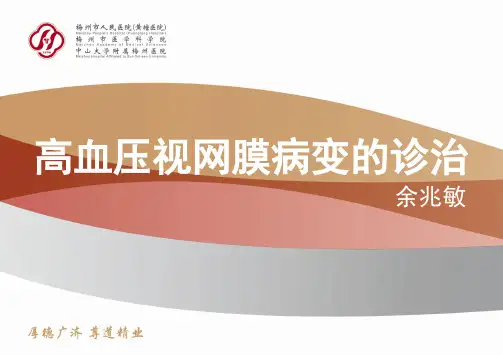 高血压视网膜病变