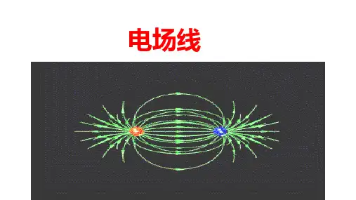电场 电场强度(电场线)课件-高二物理人教版(2019)必修第三册