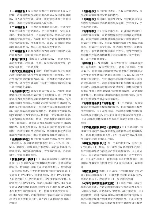 核反应堆控制复习要点