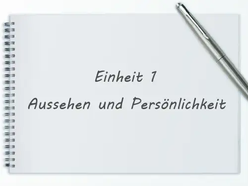 Klick auf Deutsch 课件 Einheit1.1