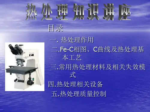 普通热处理培训资料