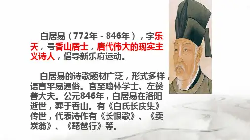 精品卖炭翁ppt课件可编辑