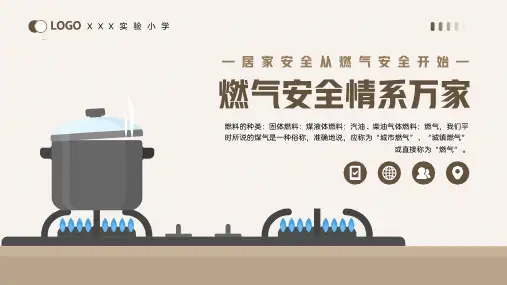 燃气安全使用警示教育培训PPT