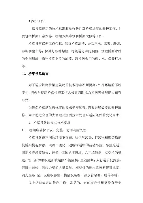 铁路桥梁维护1