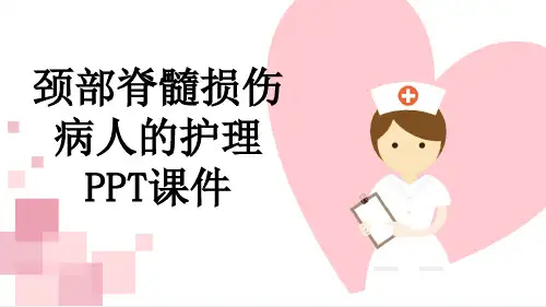 颈部脊髓损伤病人的护理PPT课件