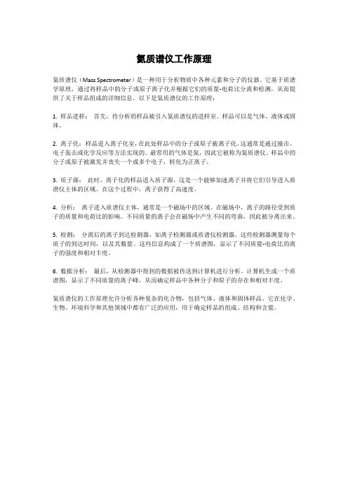 氦质谱仪工作原理
