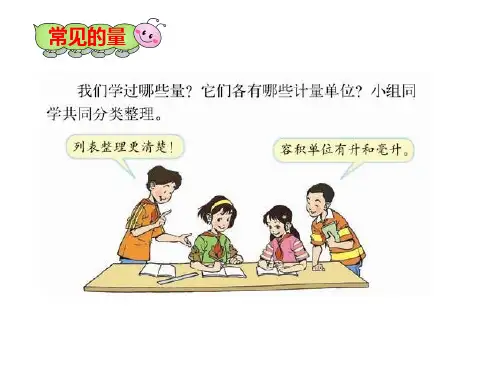 小学六年级数学量的计量总复习ppt课件