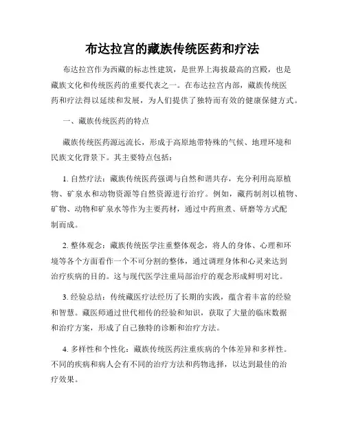 布达拉宫的藏族传统医药和疗法