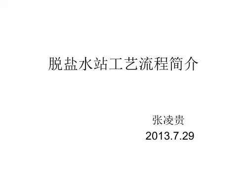 脱盐水站工艺流程简介资料