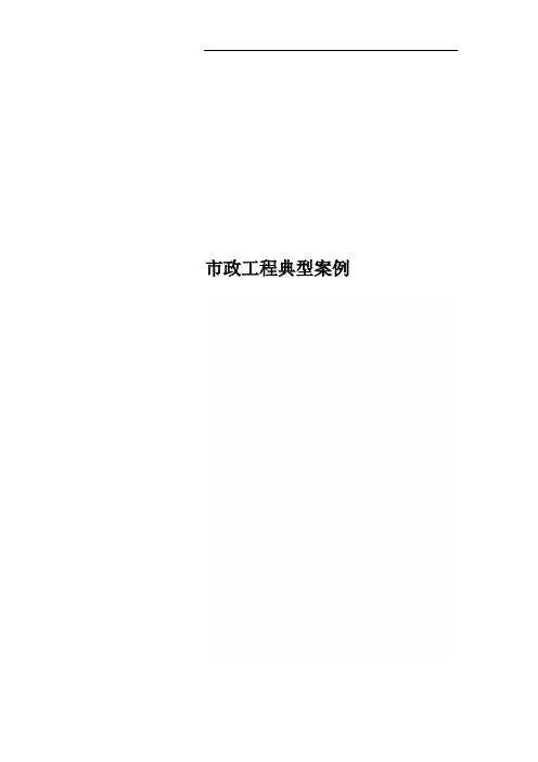 市政工程典型案例