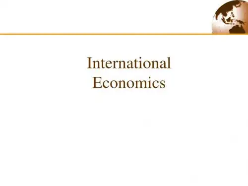 Int'l Economics
