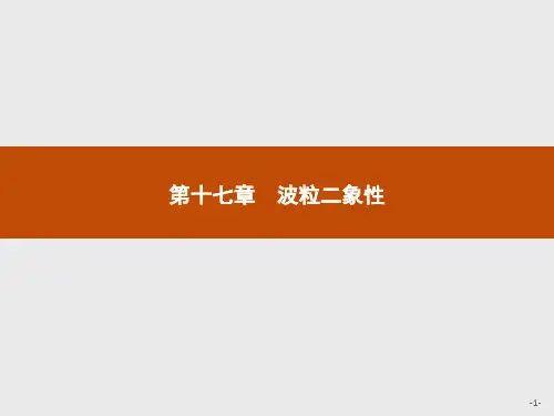 高中物理人教版选修3-5课件：17.1 能量量子化