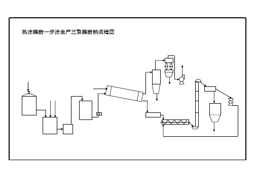 三聚磷酸钠工艺流程图