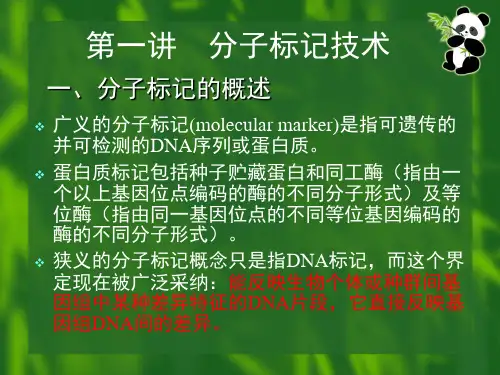 分子标记技术