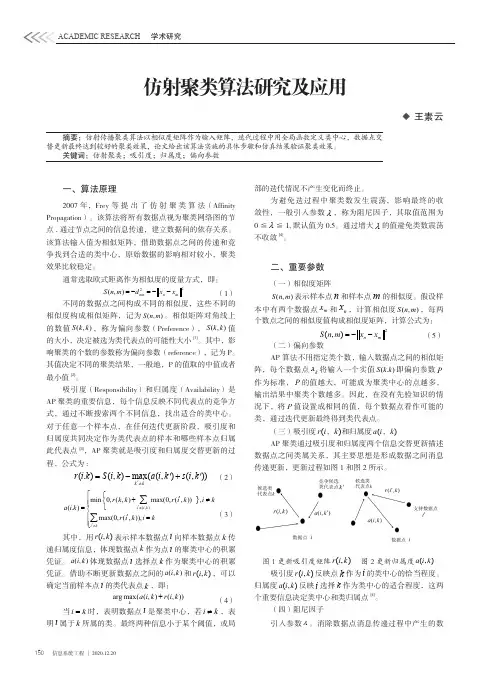 仿射聚类算法研究及应用