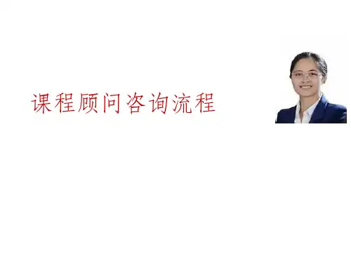 咨询流程ppt课件
