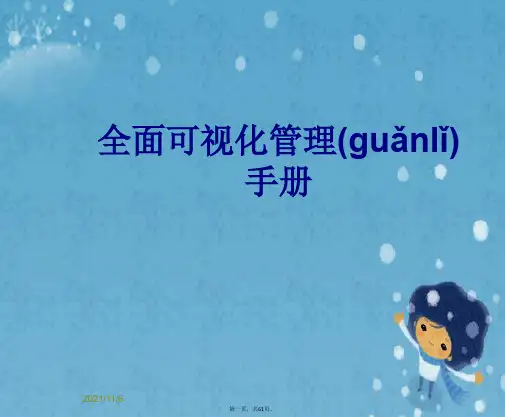 全面可视化管理手册