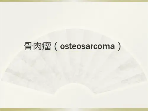 骨肉瘤(osteosarcoma)