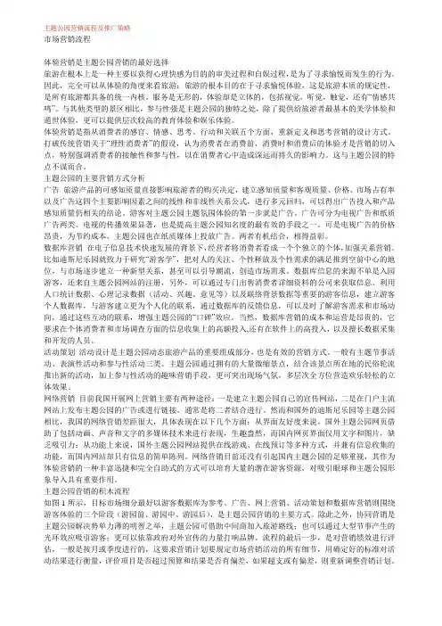 主题公园营销流程及推广策略