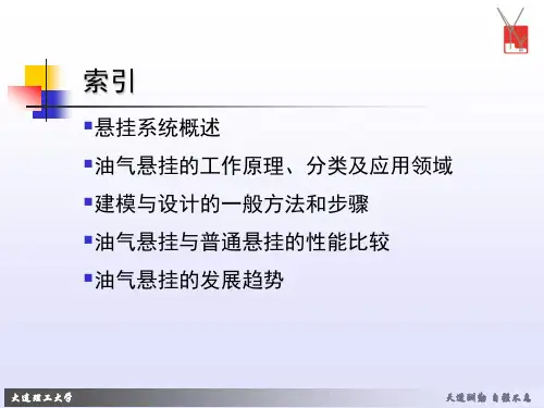 油气悬挂系统简介