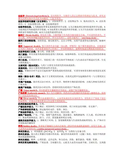 法医学