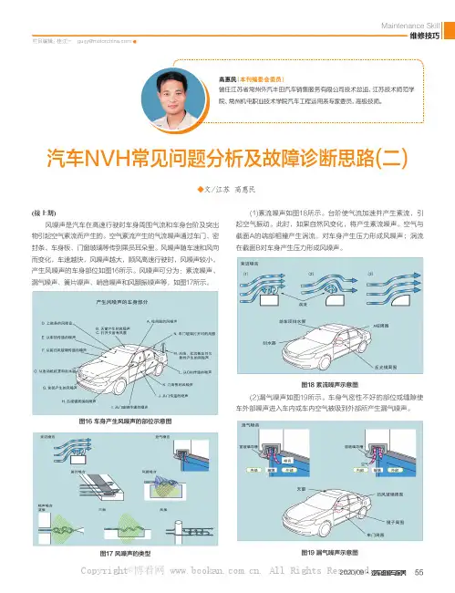 汽车NVH常见问题分析及故障诊断思路(二)
