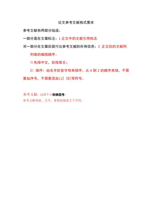 常见参考文献格式APA