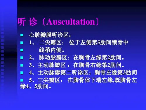心脏检查听诊1