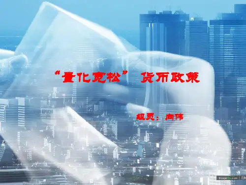 经济学美联储“量化宽松”的货币政策