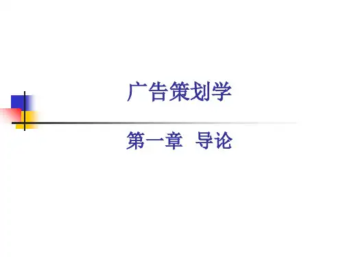广告策划学PPT课件全篇