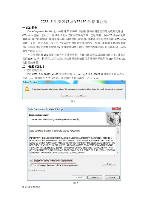 CCS安装及使用办法