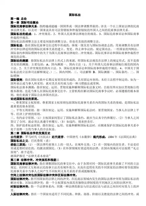 国际私法