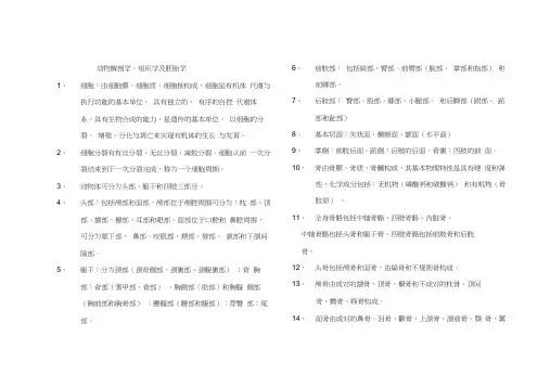 动物解剖学