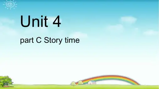 pep五年级英语上册Unit 4 C Story time-优质课件.ppt