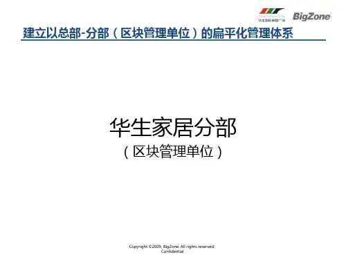 区域组织架构